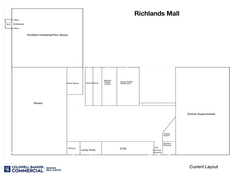 2940 Clinch St, Richlands, VA à louer - Plan d’étage - Image 2 de 16