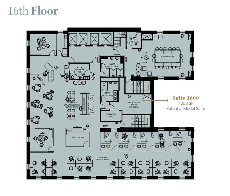 67 Yonge St, Toronto, ON à louer Plan d’étage- Image 1 de 1
