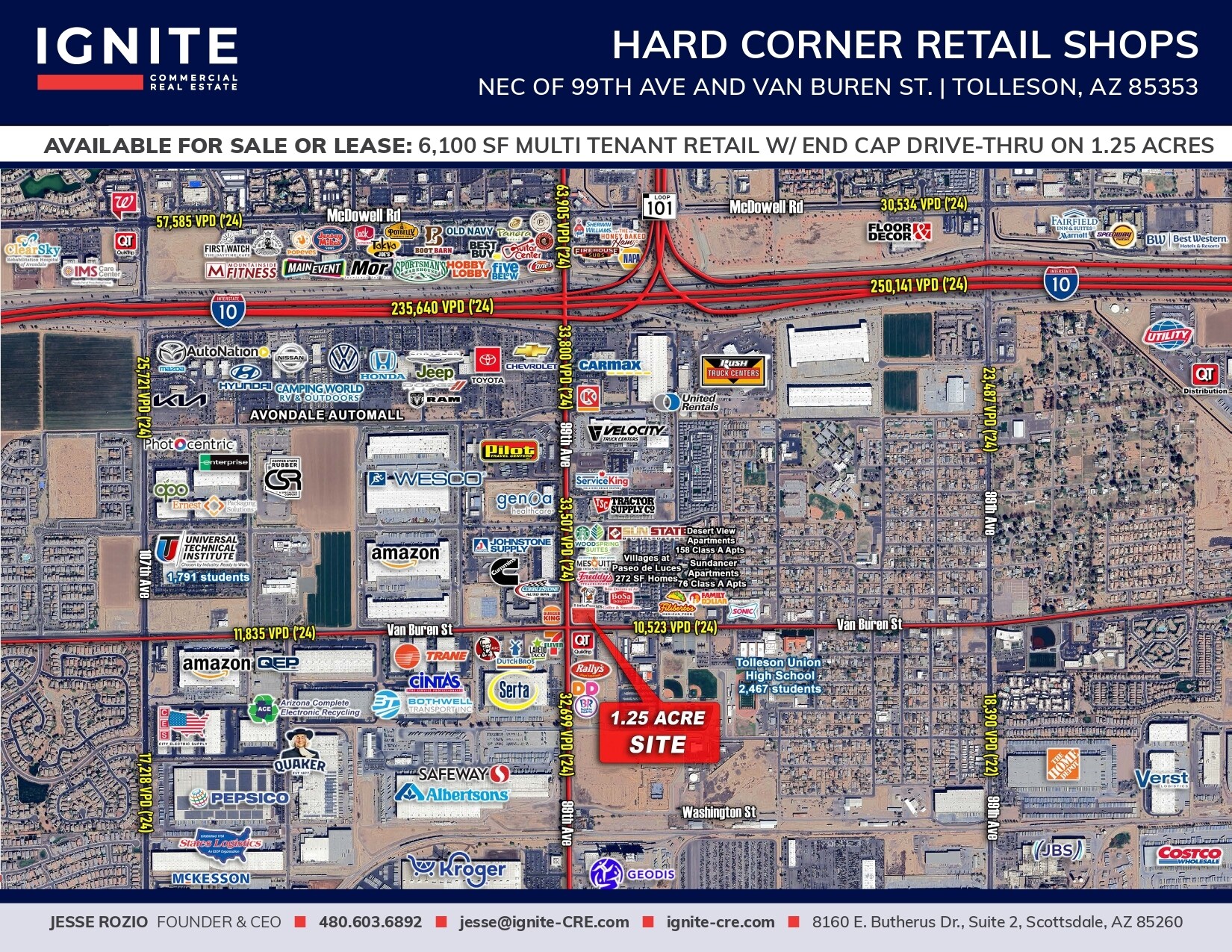 Hard Corner Pad Available, Tolleson, AZ for lease Primary Photo- Image 1 of 8