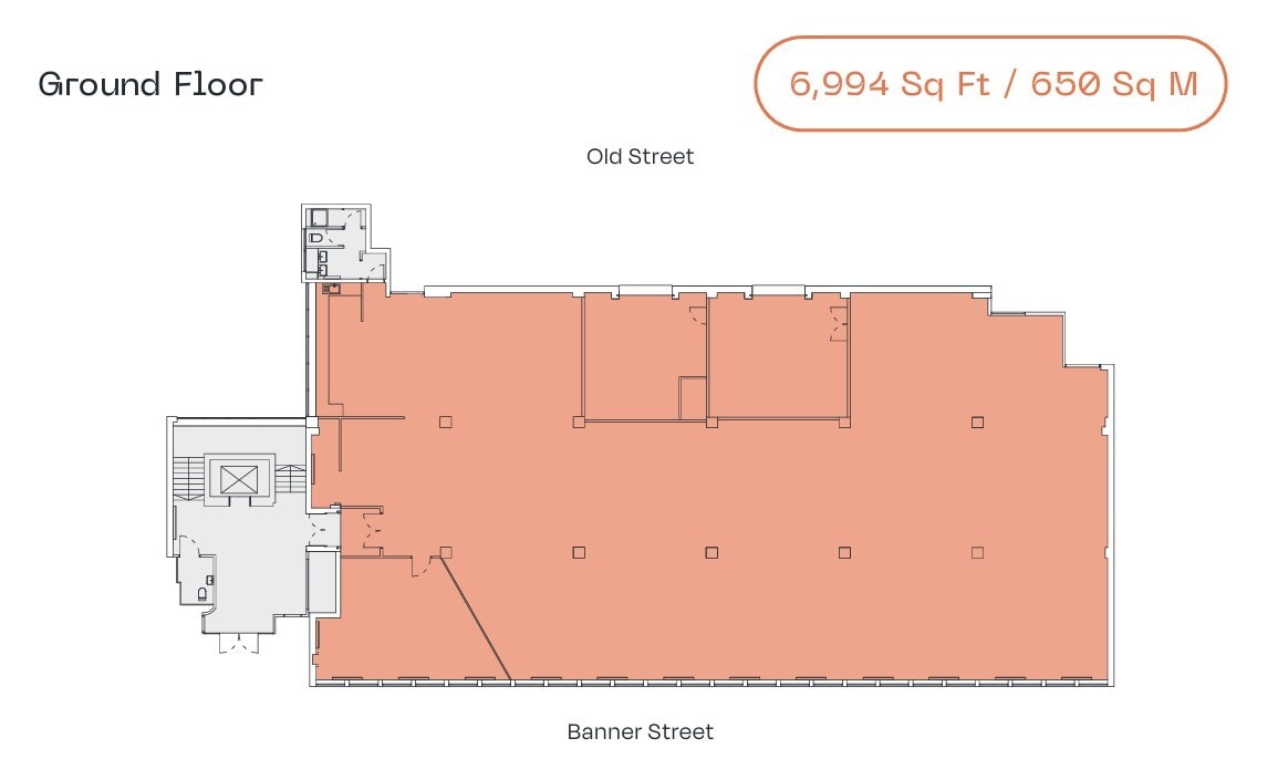 28-42 Banner St, London for lease Floor Plan- Image 1 of 7