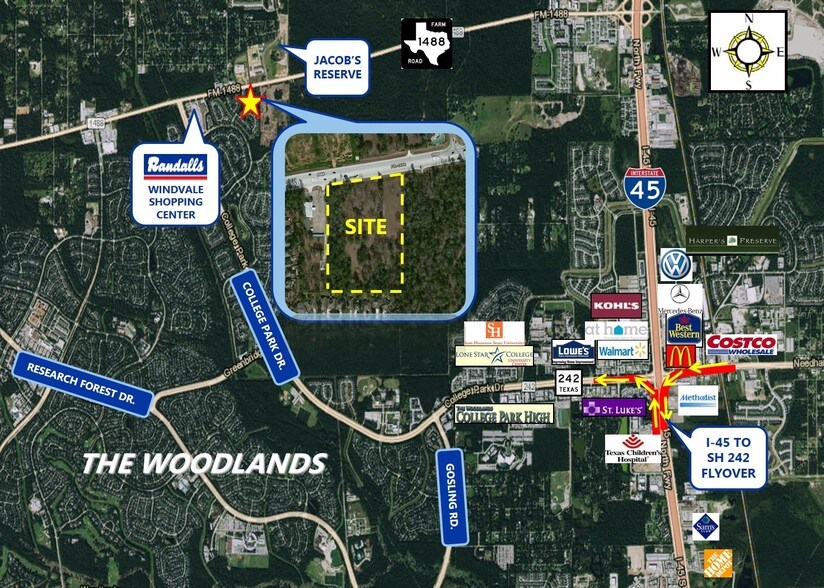 2615 Fm 1488, Conroe, TX à vendre - Photo du bâtiment - Image 2 de 2