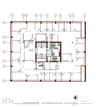 727 7th Ave SW, Calgary, AB à louer Plan d’étage- Image 1 de 1