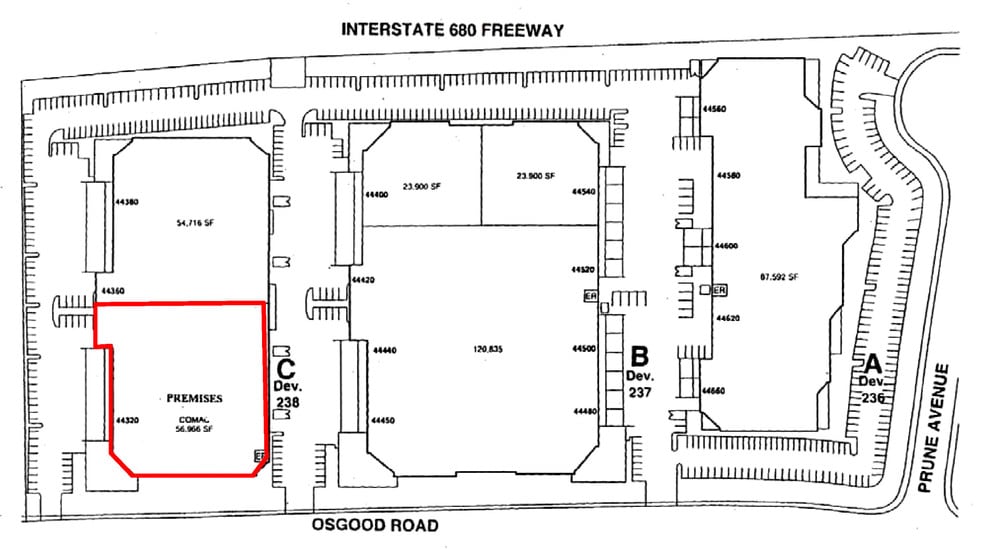 44320-44380 Osgood Rd, Fremont, CA for lease - Other - Image 2 of 6