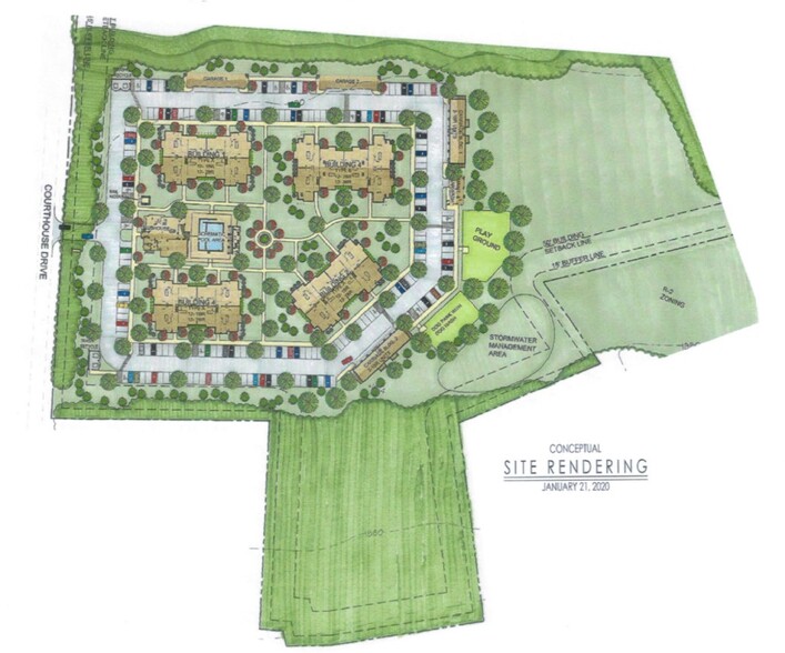 Hembree, Hayesville, NC à vendre - Plan de site - Image 2 de 4