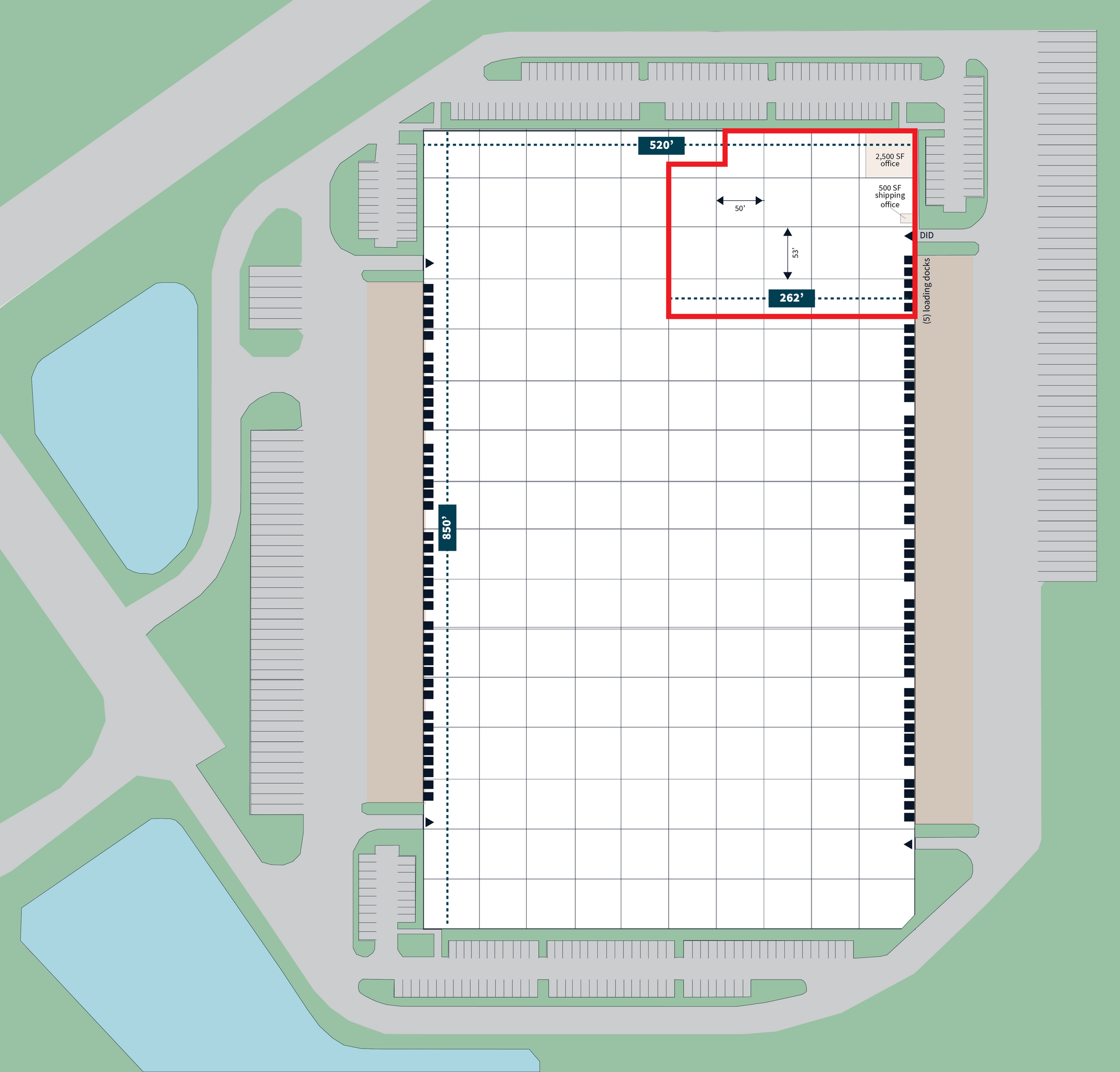 23647 W Eames St, Channahon, IL for lease Floor Plan- Image 1 of 1