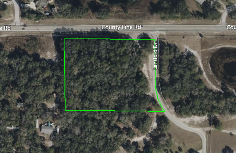 County Line Rd & Lansford Dr, Hudson, FL à vendre - Photo principale - Image 1 de 1