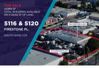 More details for 5120 Firestone Pl, South Gate, CA - Industrial for Sale