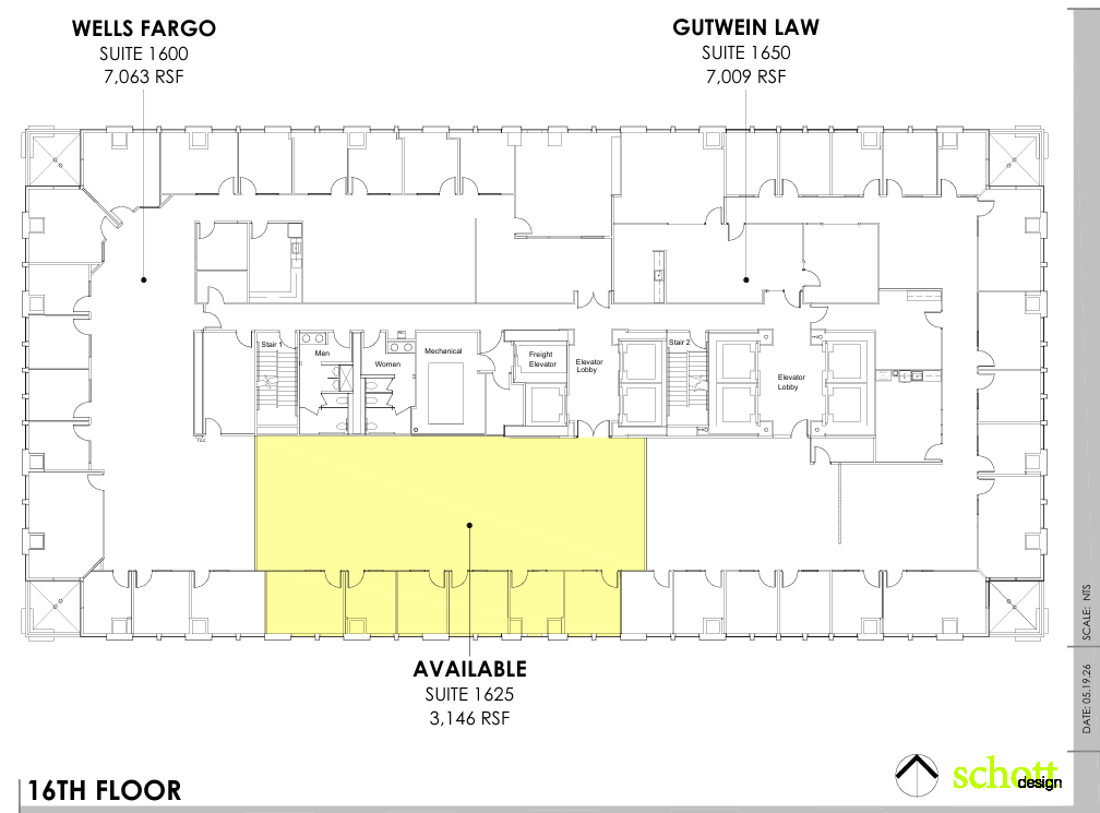300 N Meridian St, Indianapolis, IN à louer Plan d’étage- Image 1 de 1