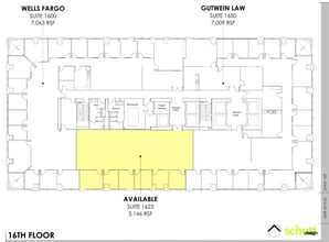 300 N Meridian St, Indianapolis, IN à louer Plan d’étage- Image 1 de 1