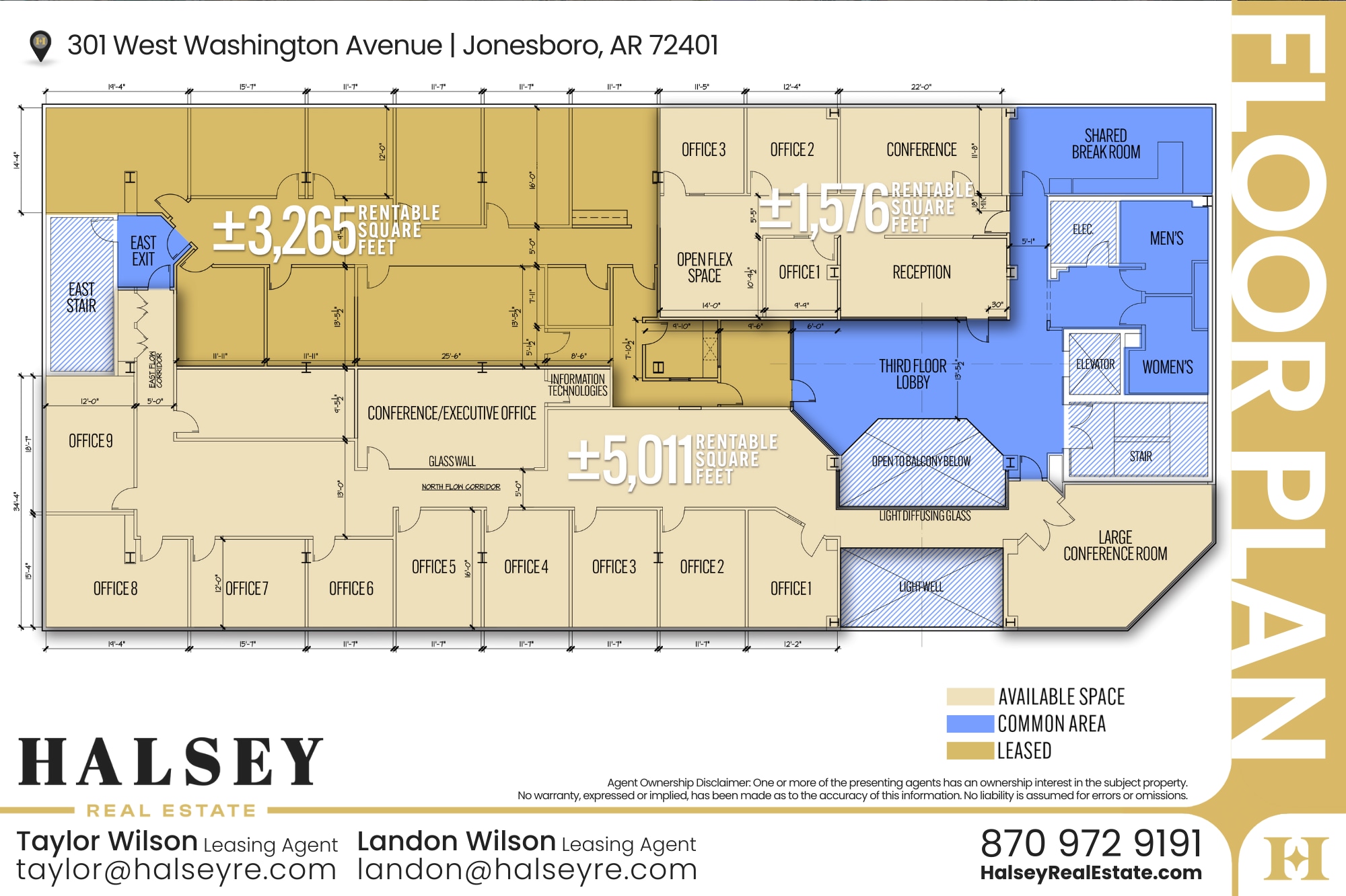 301 W Washington Ave, Jonesboro, AR for lease Interior Photo- Image 1 of 1