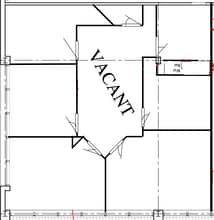 2605-2623 Thomas Dr, Panama City, FL à louer Plan d’étage- Image 1 de 1