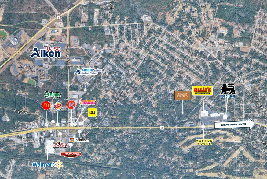 906 Valley Road, Aiken, SC à vendre - Photo du bâtiment - Image 3 de 10