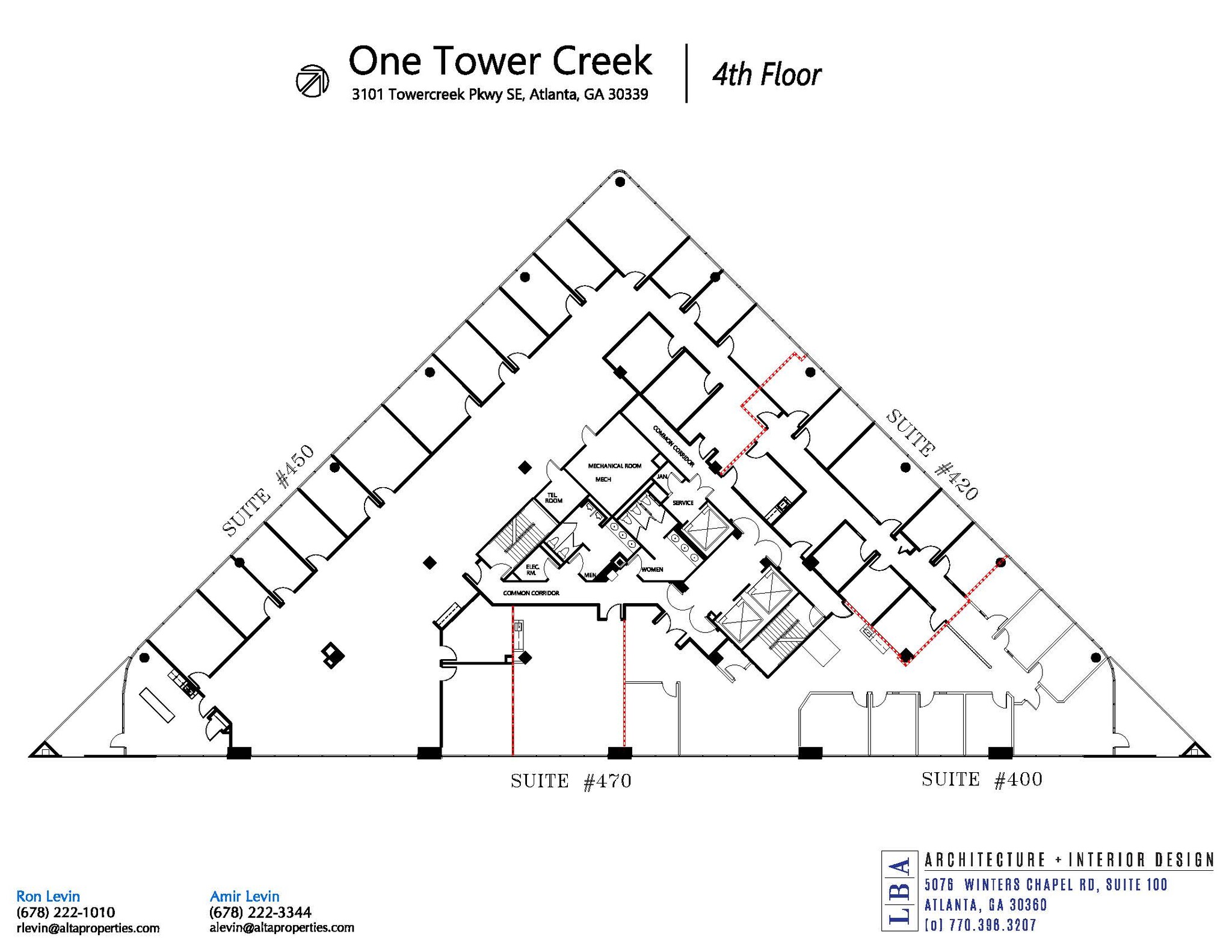 3101 Towercreek Pkwy SE, Atlanta, GA à louer Plan d  tage- Image 1 de 1