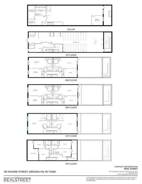 90 Moore St, Brooklyn, NY à vendre - Plan d’étage - Image 2 de 20