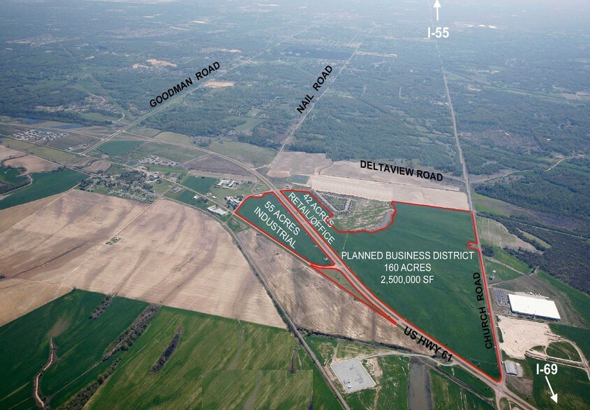 Us Hwy 61 @ Church Rd, Walls, MS à vendre - Photo du bâtiment - Image 1 de 1