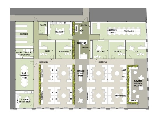 1 Bridge St, Irvington, NY for lease Floor Plan- Image 1 of 1