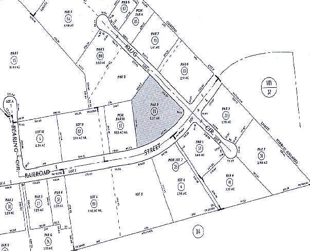 2365 Railroad St, Corona, CA for lease - Plat Map - Image 2 of 11