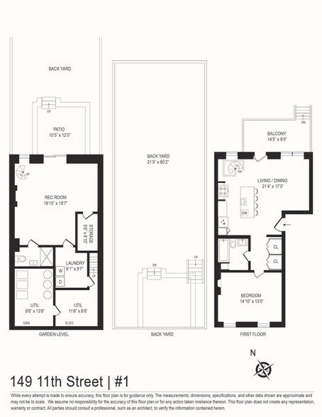 149 11th St, Brooklyn, NY à vendre - Plan d’étage - Image 2 de 34