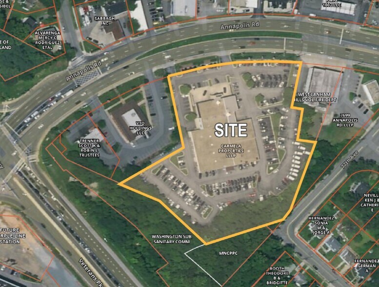 7591 Annapolis Rd, Landover Hills, MD à louer - Aérien - Image 2 de 10