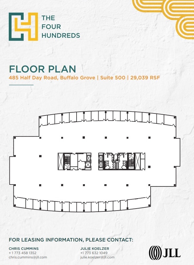 475-485 Half Day Rd, Lincolnshire, IL for lease Floor Plan- Image 1 of 2