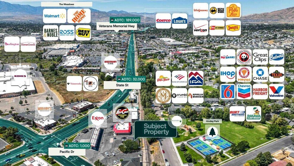 582 W Pacific Dr, American Fork, UT à vendre - Aérien - Image 2 de 2