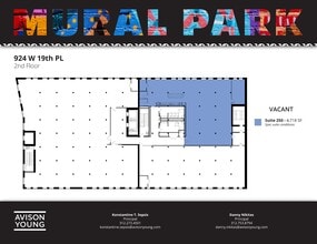 924 W 19th Pl, Chicago, IL à louer Plan de site- Image 2 de 2