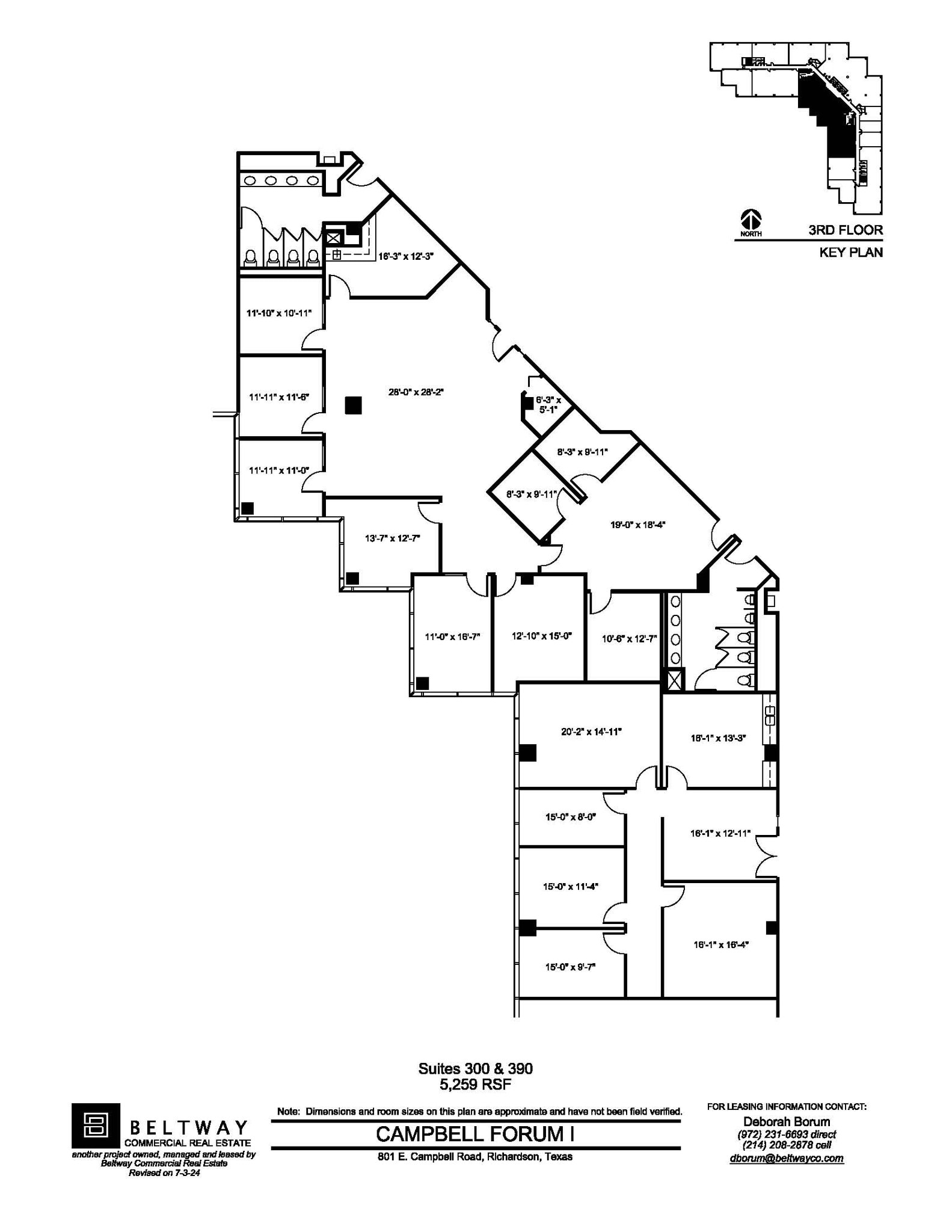 801 E Campbell Rd, Richardson, TX for lease Floor Plan- Image 1 of 3