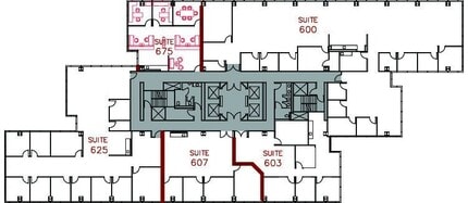 3131 Camino del Rio N, San Diego, CA à louer Plan d’étage- Image 1 de 1