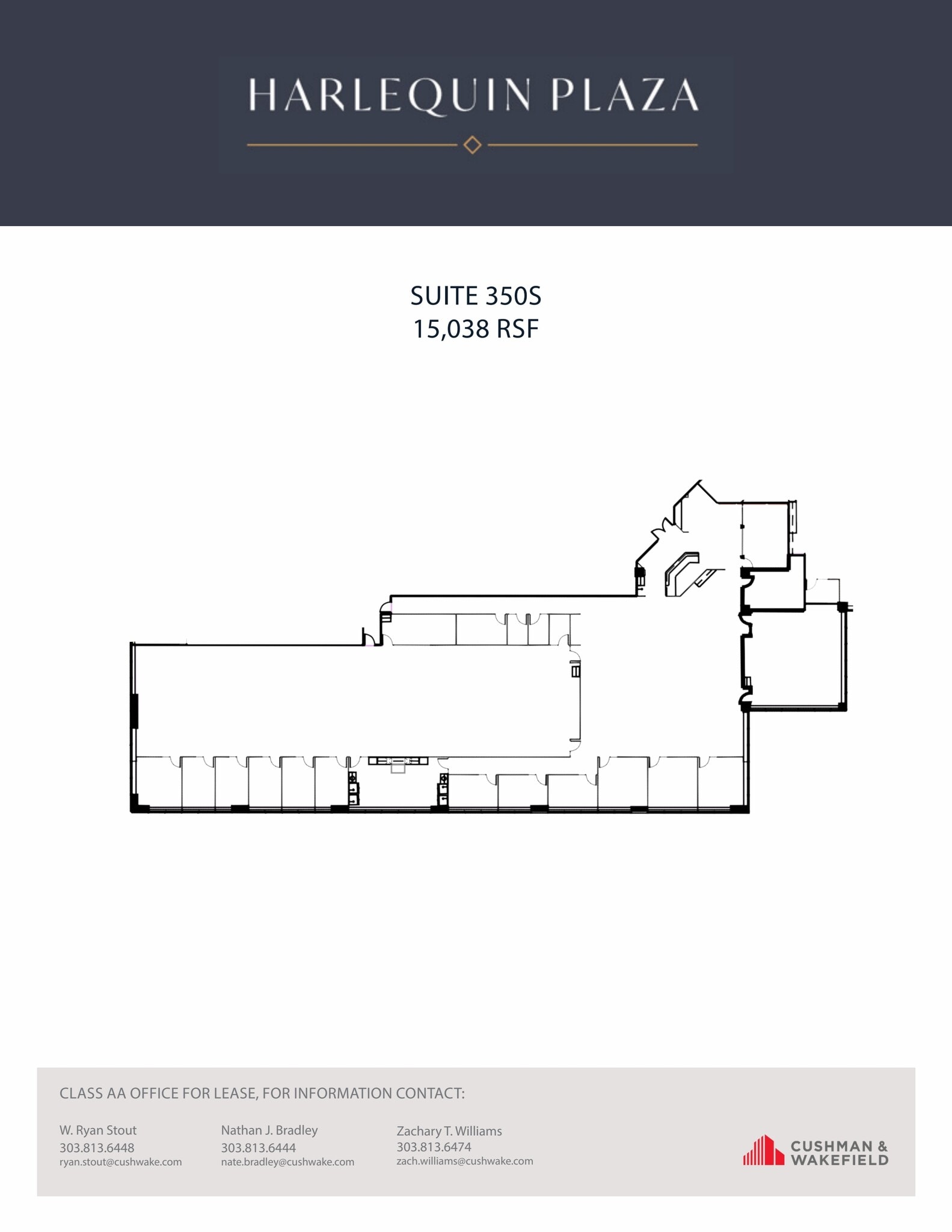 7600 E Orchard Rd, Greenwood Village, CO for lease Floor Plan- Image 1 of 1