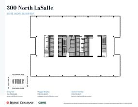300 N LaSalle St, Chicago, IL for lease Site Plan- Image 1 of 2