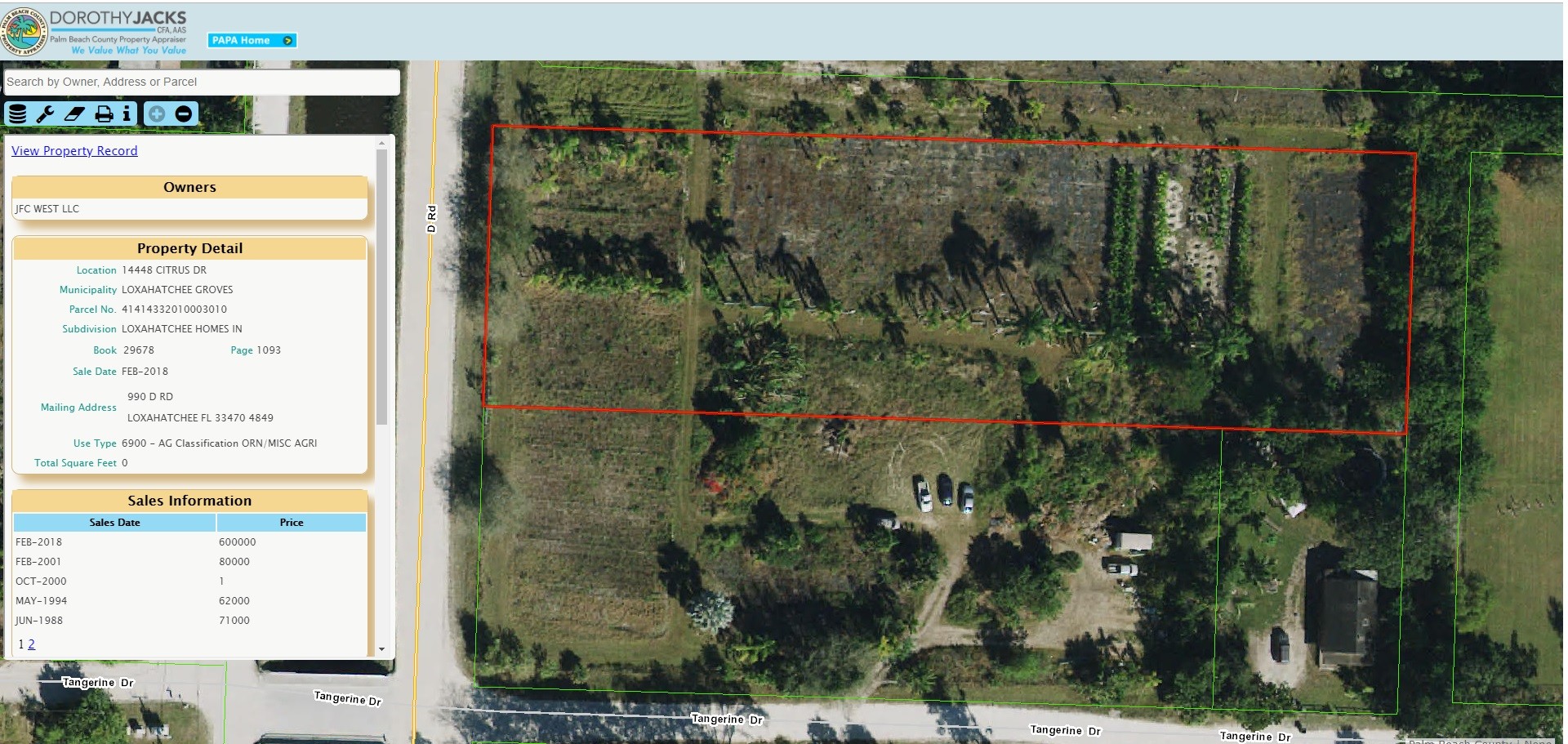 Tangerine, Loxahatchee, FL for lease Primary Photo- Image 1 of 3