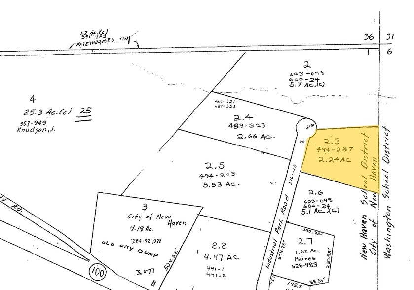 107 E Industrial Dr, New Haven, MO for sale - Plat Map - Image 3 of 3
