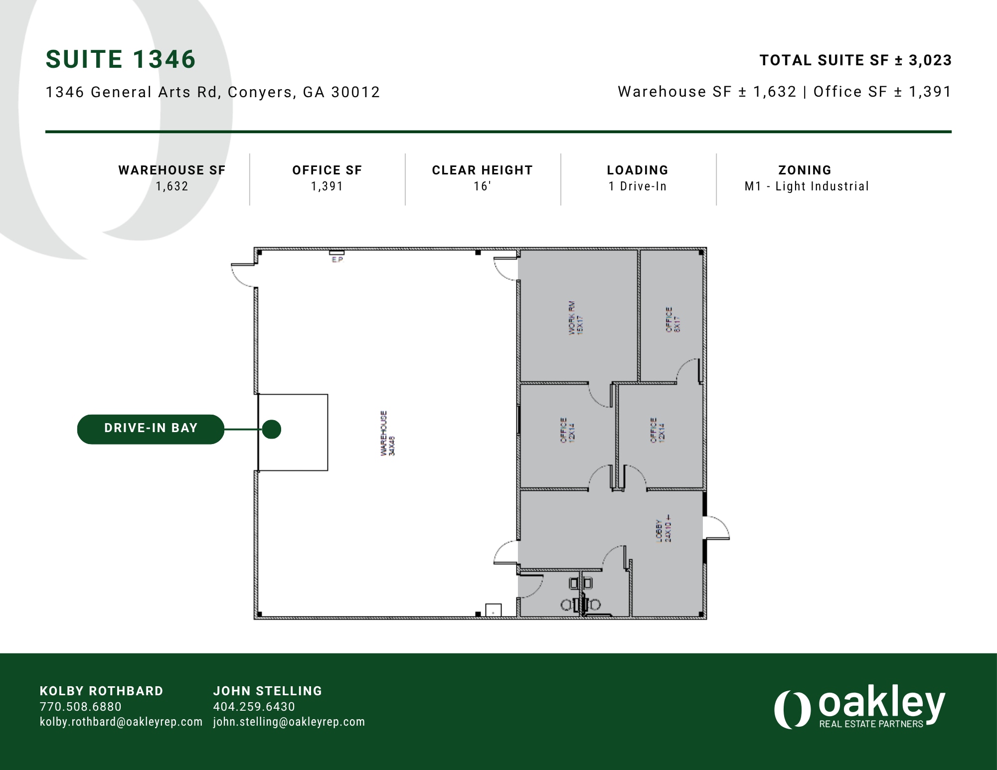 1346 General Arts Rd, Conyers, GA for lease Interior Photo- Image 1 of 1