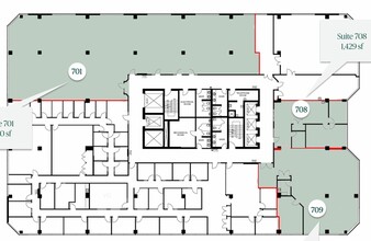 555 Richmond St W, Toronto, ON à louer Plan d’étage- Image 1 de 1