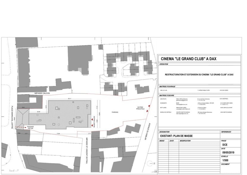 Office in Dax for lease - Site Plan - Image 3 of 4