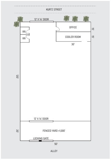 3302-3342 Kurtz St, San Diego, CA à louer Plan d  tage- Image 1 de 1