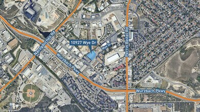 10927 Wye Dr, San Antonio, TX - AERIAL  map view - Image1
