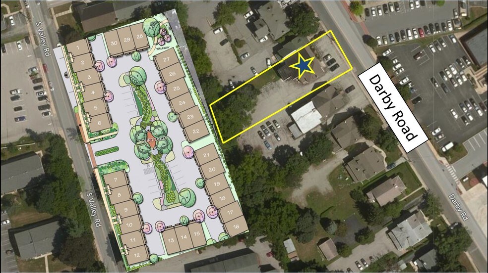 40 Darby Rd, Paoli, PA à louer - Aérien - Image 3 de 44