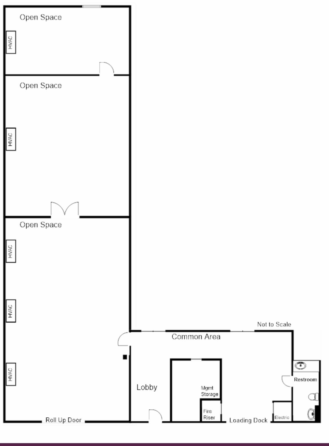2553-2555 State St, San Diego, CA à louer Plan d’étage- Image 1 de 1
