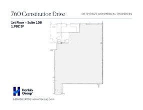 760 Constitution Dr, Exton, PA à louer Plan d  tage- Image 2 de 2