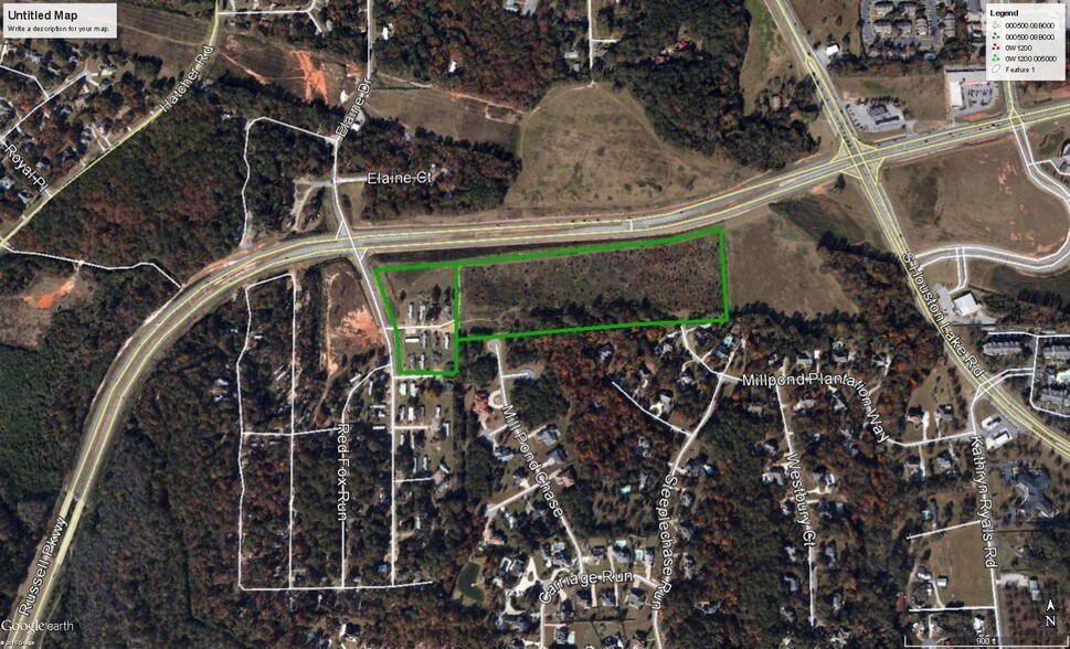 S Houston Lake Road & Russell Pkwy, Warner Robins, GA à vendre - Photo du bâtiment - Image 2 de 2