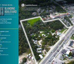 1283 Blanding Blvd, Orange Park, FL - Aerial map view