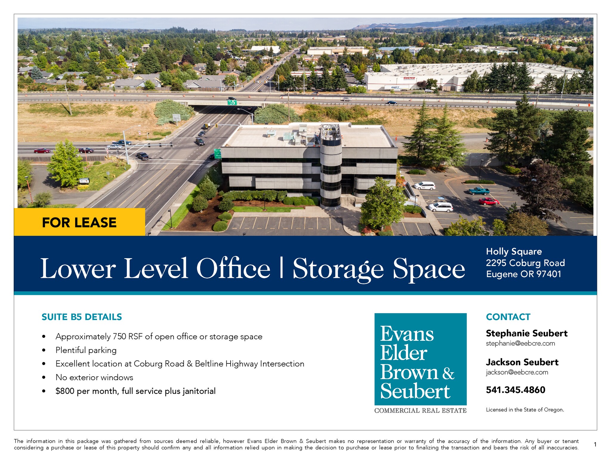 2295 Coburg Rd, Eugene, OR for lease Interior Photo- Image 1 of 3