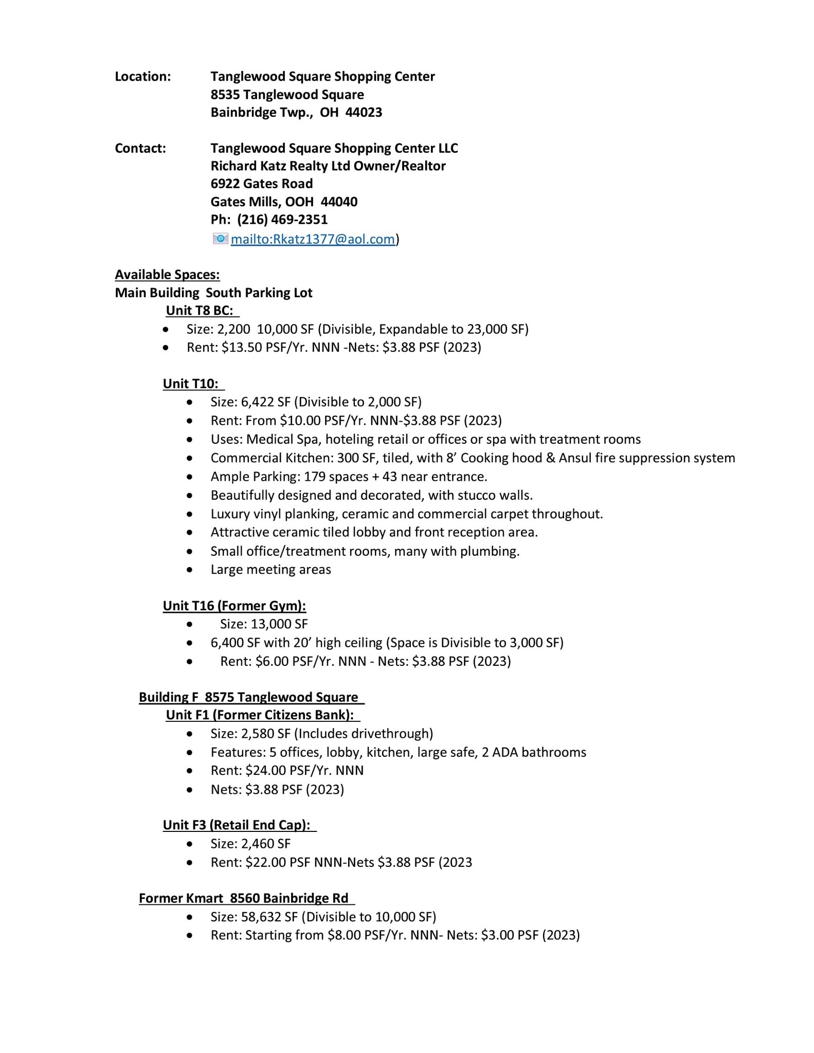 8535 Tanglewood Sq, Chagrin Falls, OH for lease Building Photo- Image 1 of 1