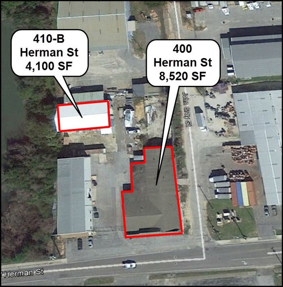 400 Herman St, Pensacola, FL for lease - Building Photo - Image 2 of 13