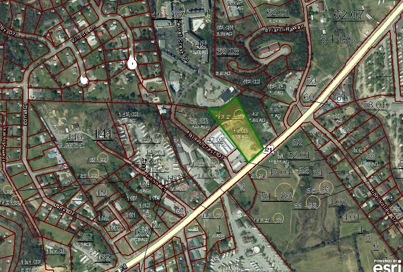 Wears Valley Rd, Pigeon Forge, TN for sale - Plat Map - Image 2 of 2
