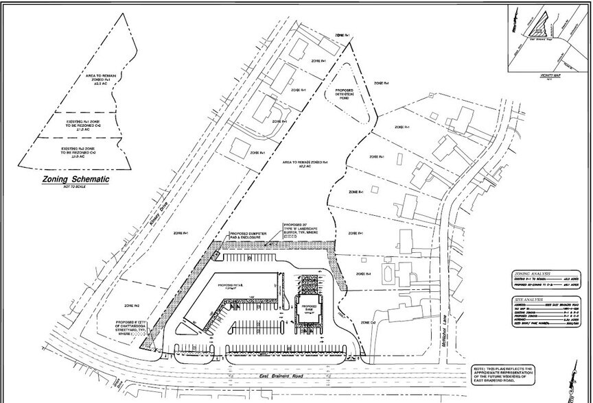 8203 E Brainerd Rd, Chattanooga, TN à vendre - Plan de site - Image 3 de 23