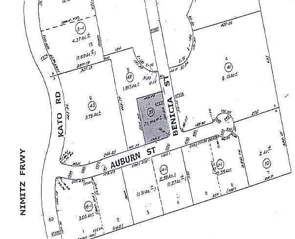 1133 Auburn St, Fremont, CA à vendre - Plan cadastral - Image 2 de 2