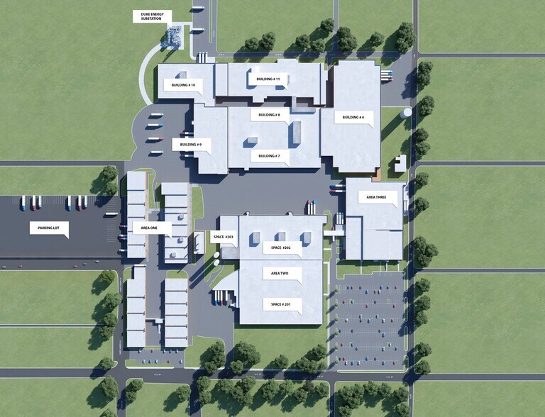 Central Carolina Industrial Park portefeuille de 4 propriétés à vendre sur LoopNet.ca - Plan de site - Image 2 de 9