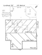 9934-9938 103 St, Fort Saskatchewan, AB à louer Plan de site- Image 1 de 1